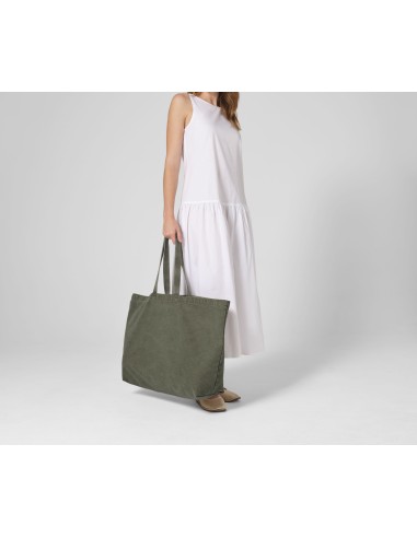 WES-W348-Garment Dyed Oversized Tote Bag